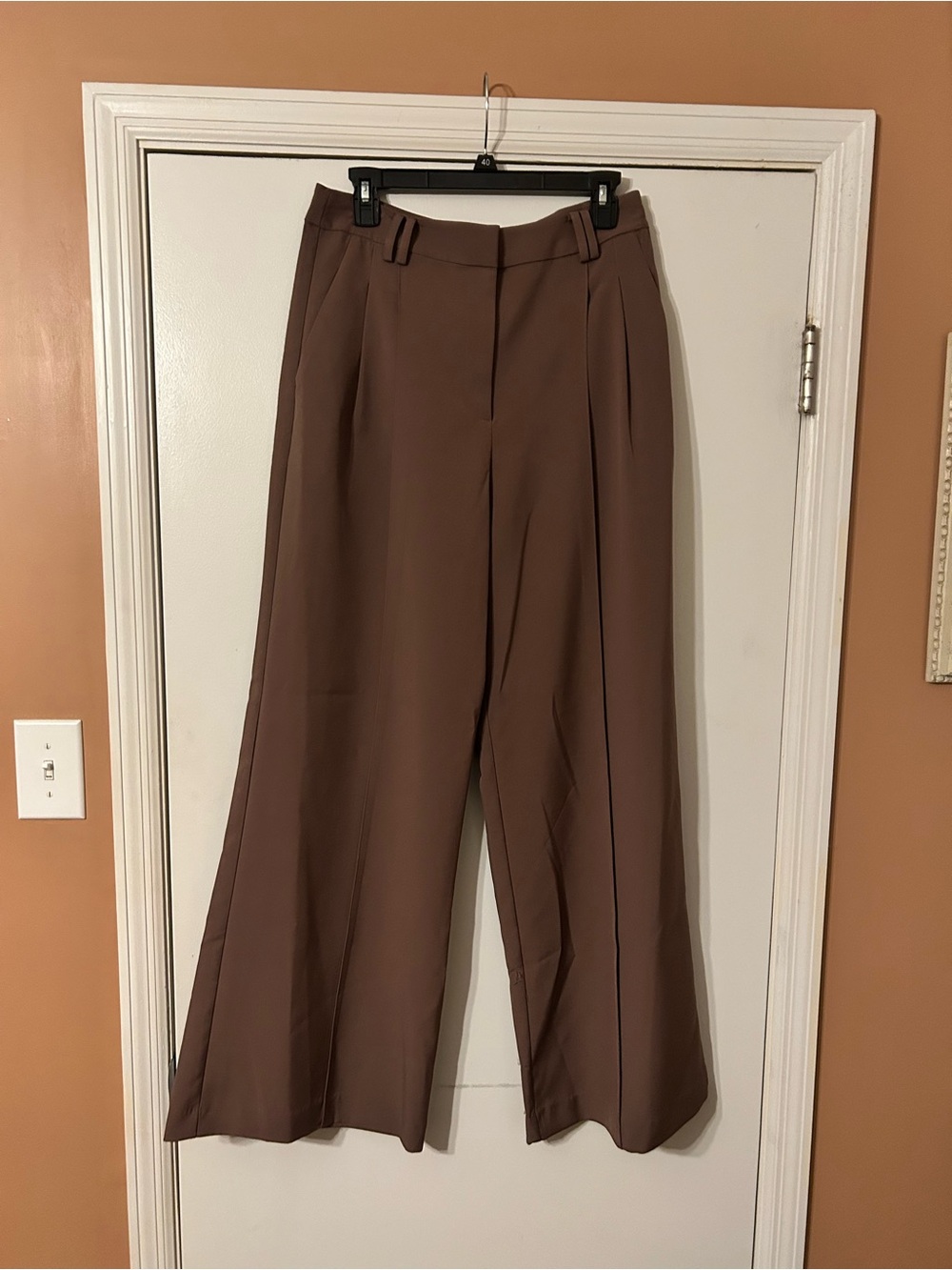 1.STATE Wide Leg Trouser Pants – NWT – Size 10 – mauve